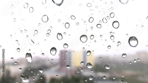 rain drops on window