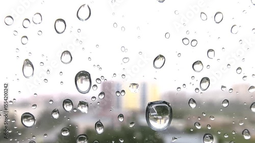 rain drops on window