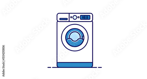 Washing machine icon, Washing machine vector, Laundry icon, Appliance icon, Washer icon, Washing appliance, Home appliance icon, Laundry machine symbol, Front-load washer icon, Top-load washer, Washin