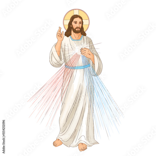 Divine Mercy Jesus Christ Merciful.
