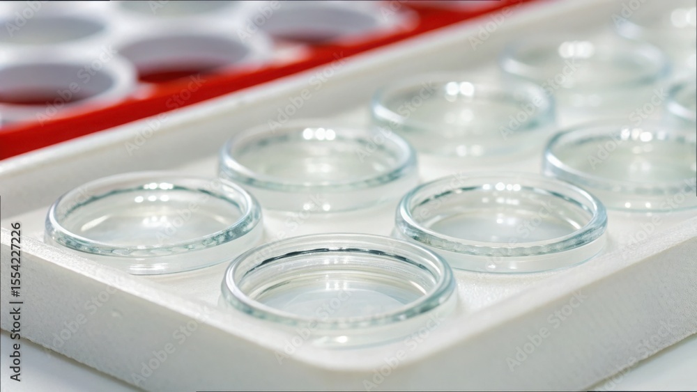 Transparent Lens Set for Scientific Use in Laboratory Environment Transparent Lens Set for Scientific Use in Laboratory Environment