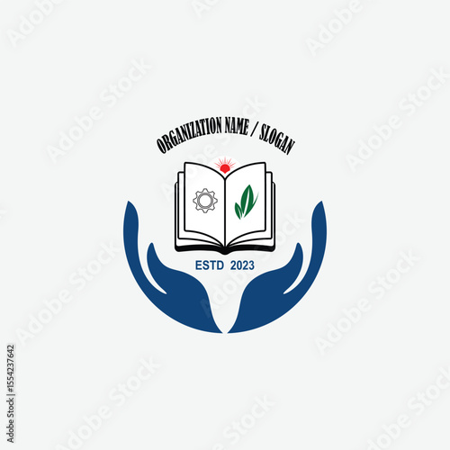 3459 educational logo school college university learning institute book academy organization