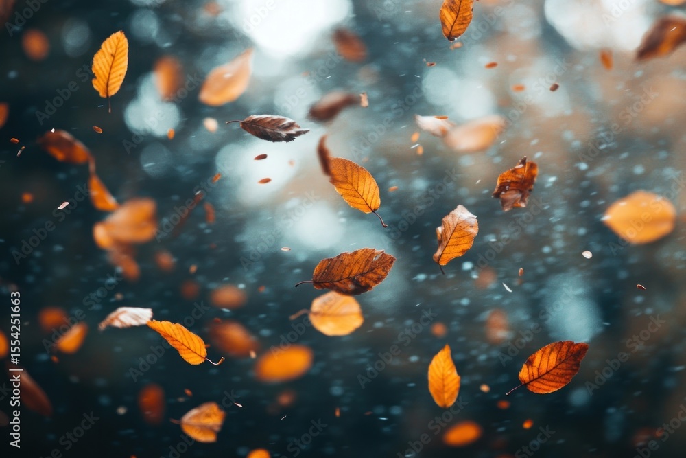 Autumn background with falling leaves autumn leaf environment. Autumn background with falling leaves autumn leaf environment.