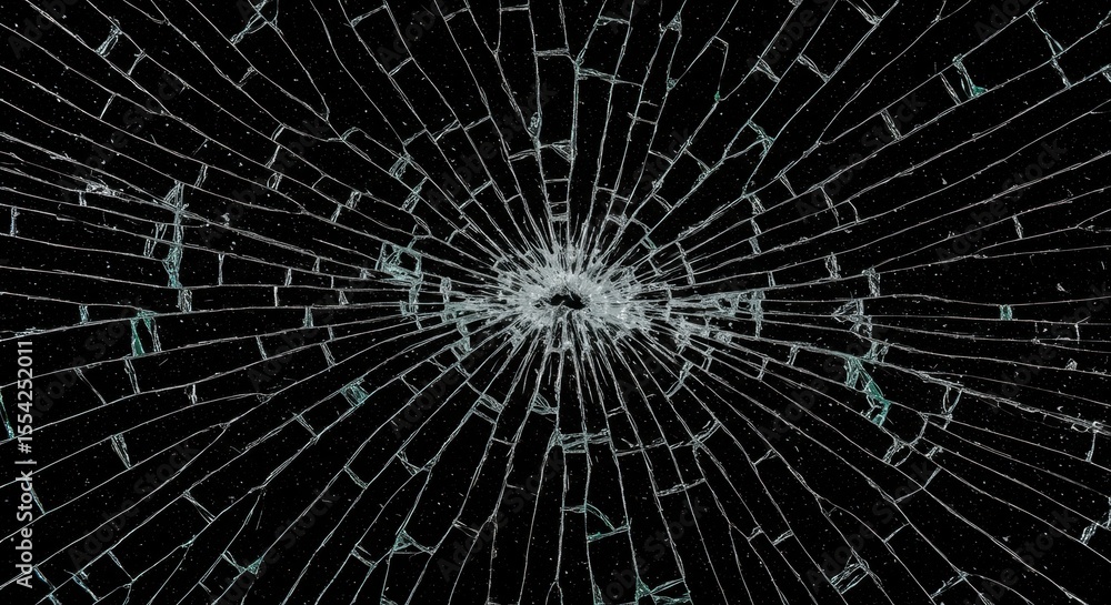 Fototapeta premium Shattered Glass Texture for Marketing or Editorial Use