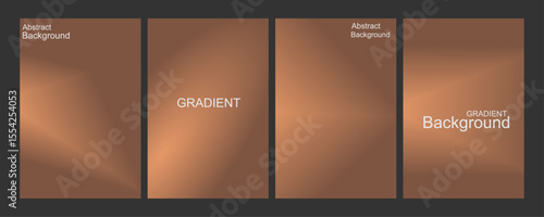 Bronze Gradient Abstract Composition Background, for Presentation and Design, Studio showroom product base, fashion runway mockup scene. vector illustration
