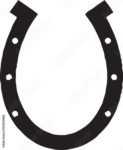 This image shows a set of horseshoe icons,