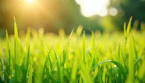 A gentle summer breeze rustles through tall grass in a sun-drenched field, creating waves of movement and a feeling of carefree warmth , air, breeze, field