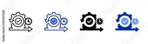 Iteration icon sheet multiple style collection