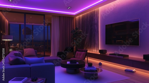 led room in every room 
balcony decorative ideas 
tv room decoration 
in each color decorative led ideas 