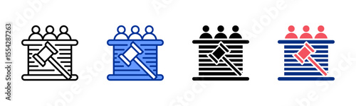 Court Free icon sheet multiple style collection