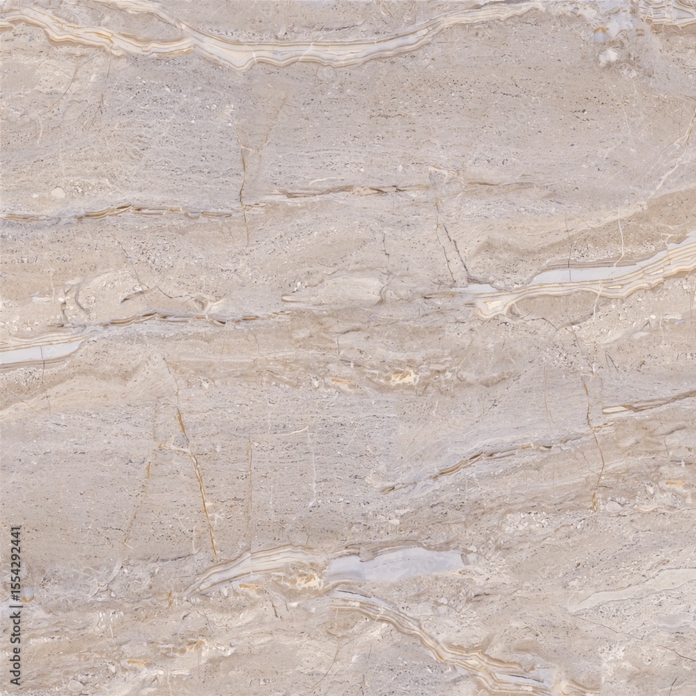 Obraz premium Natural Stone Texture Beige With Subtle Veins And Speckled Detail Ideal For Interior Design Projects 