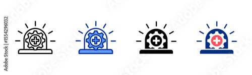 Triage icon sheet multiple style collection