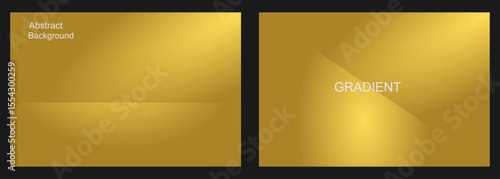 Abstract Composition Background Gradient Gold, for Presentation and Design, Studio showroom product base, fashion runway mockup scene. vector illustration