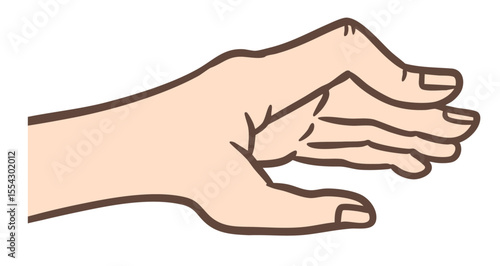 関節リウマチによる手指のボタン穴変形