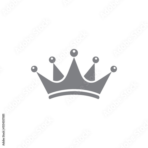 Unique crown logo Modern and minimalist vector and abstract logo