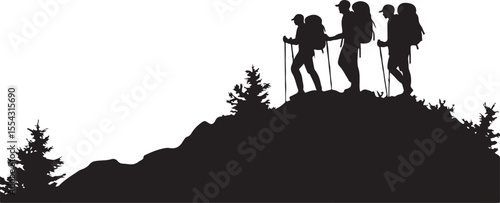 group of people in the cave, silhouette, people, vector, woman, illustration, couple, family, black, person, love, child, mountain, walking, men, business, shopping, boy, silhouettes, fashion, art, cl
