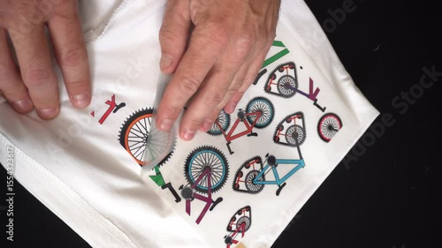 digital printing technology on textiles direct to film at home transferring an image from film to a t-shirt or fabric