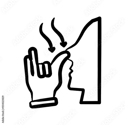 Alternate Nostril Breathing Icon