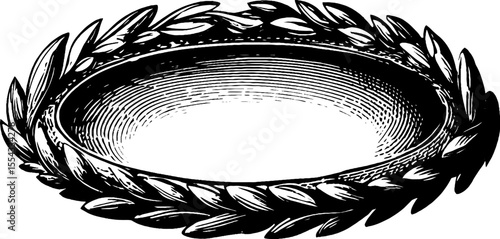 Vintage lozenge and zigzag border set with circle design for retro projects