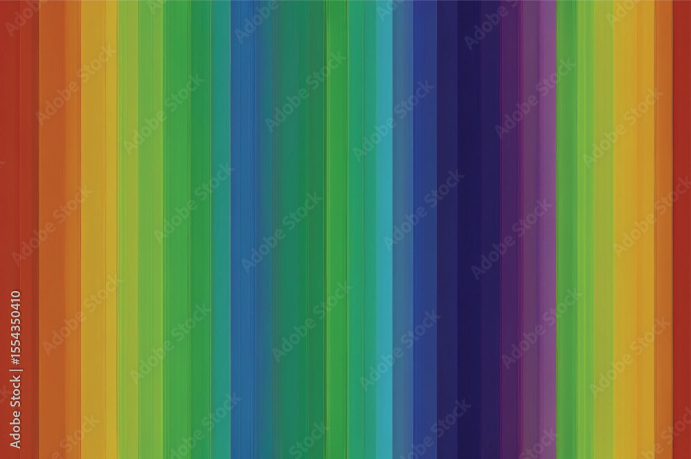 Obraz premium Abstract rainbow lines create a colorful, bright, and seamless striped pattern, ideal for vibrant wallpaper or artistic backdrop designs