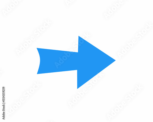 Free Download blue arrow icon - GFXLoad