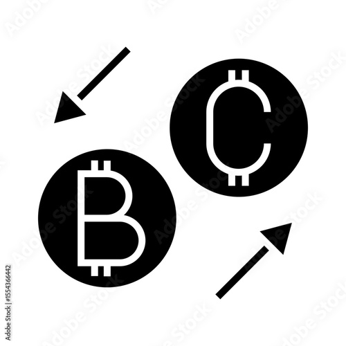Token Swap Icon Design