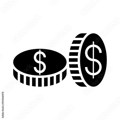 Coin Symbol Icon Design