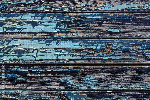 WOOD - Peeling paint on the boards