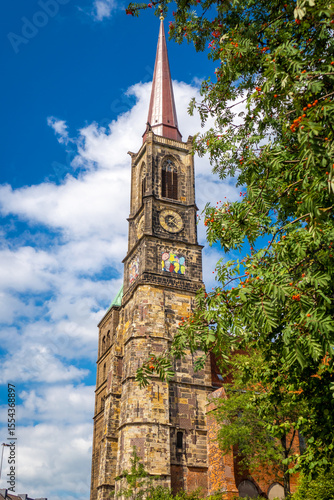View to famous church 