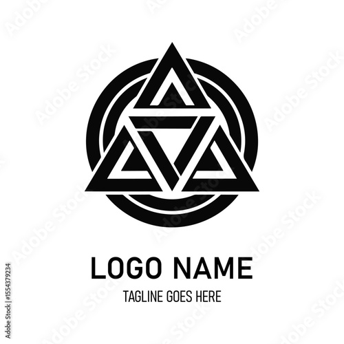 Abstract star logo design vector symbol illustration for business and celebration