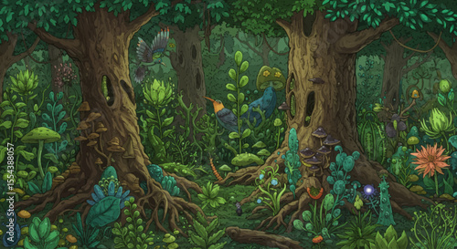 tree in the forest
