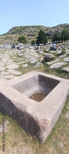 The Capital of Hittites Hattusas ruins in Corum, Turkey