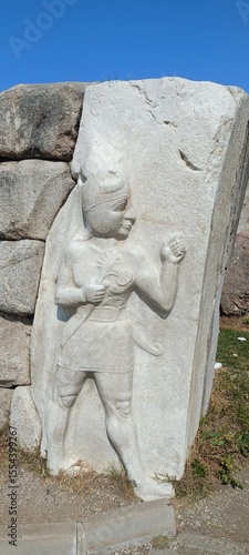 The Capital of Hittites Hattusas ruins in Corum, Turkey