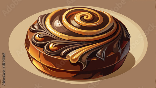 chocolate, dark chocolate, cocoa, dessert, sweet, gourmet, luxury, swirl, semi-realistic, soft lighting, melted, marble, food, tasty, elegant, sugar, rich, snack, background, realistic, close-up, deta
