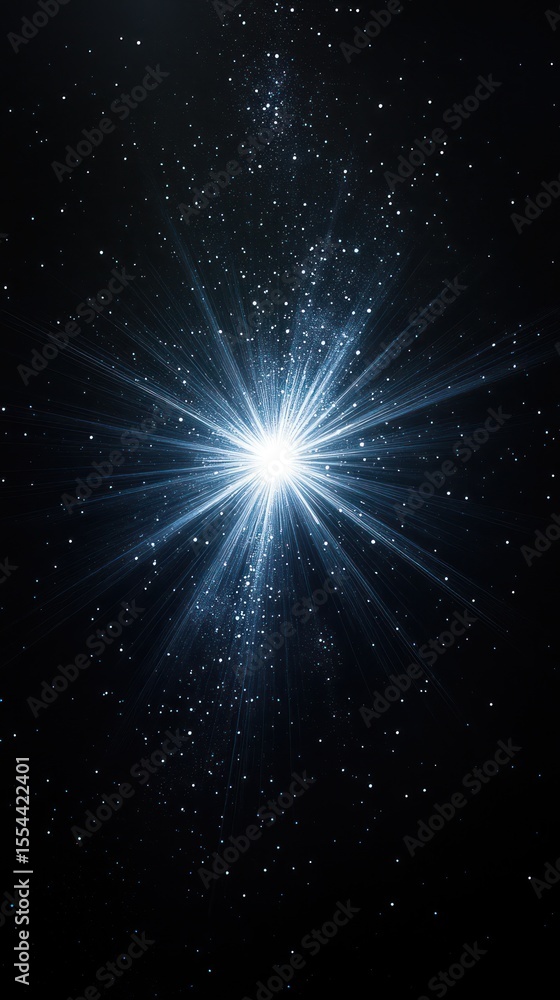 Fototapeta premium Cosmic Light Burst
