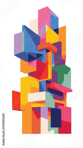Abstract Cubic Buildings