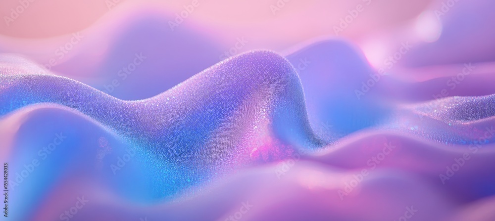 Obraz premium Stunning Wave Design Featuring Glowing Colorful Gradients in an Abstract Digital Aesthetic Style