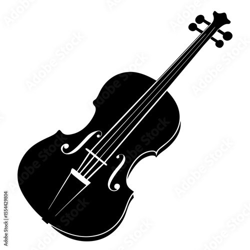 violin vector illustration