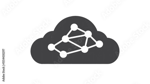 Cloud Network Connection Digital Technology Abstract System