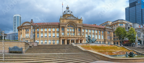 Birmingham City Council on Victoria Square. Birmingham, West Midlands, UK