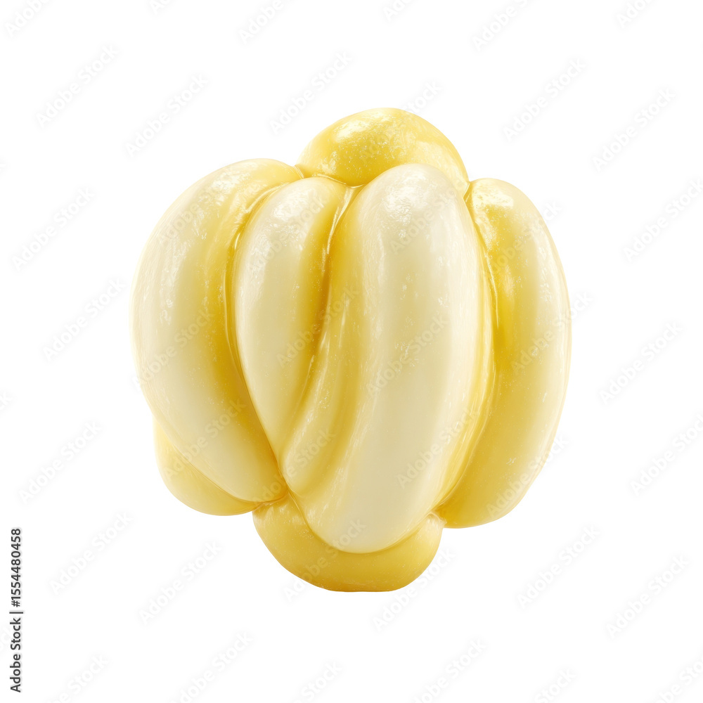Realistic Render of a Glossy White Vegetable with Unique Shape and Smooth Surface Ideal for Food Illustrations and Culinary Designs Realistic Render of a Glossy White Vegetable with Unique Shape and Smooth Surface Ideal for Food Illustrations and Culinary Designs