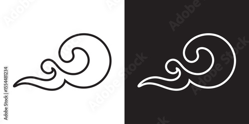 Chinese cloud icon. vector illustration. EPS 10/AI