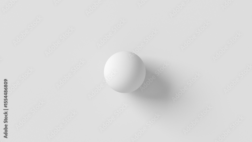 Sphere isolated on gray background. Blank. Top view. 3d illustration. Sphere isolated on gray background. Blank. Top view. 3d illustration.