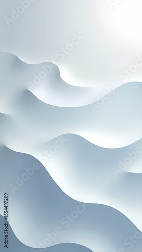 Blue background with abstract waves for a modern water design illustration