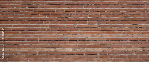 simple red brick wall background