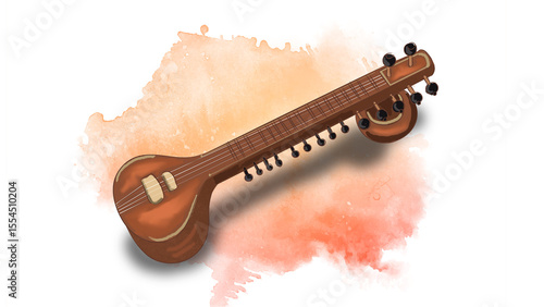 Obraz na płótnie Sitar