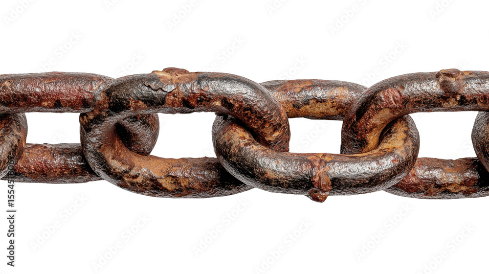 Rusty Chain Links on Transparent Background
Rusty Chain Links on Transparent Background