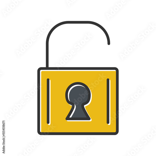 Unlock Vector Icon