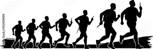 soldiers, military, army, advance, uphill, climb, 