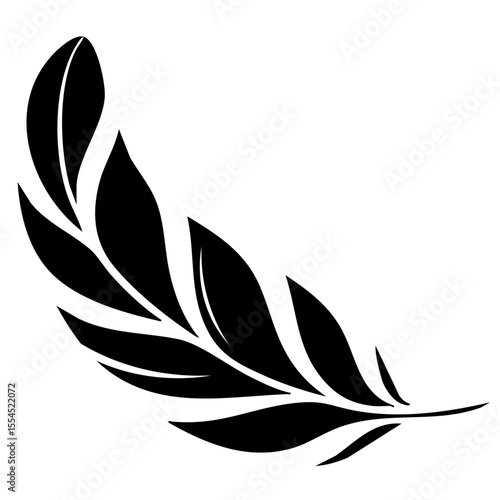 Tattoovorlage filigrane Feder